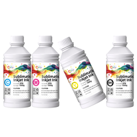 Encre de sublimation Baiyin de haute qualité, sûre et écologique, 1000 ml, certifiée CE, multicolore, pour presse à chaud à plat