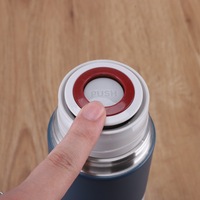 Set Hadiah Botol Termos Vakum dengan Cangkir, Termos Isolasi, Botol Air, Mug, Tumbler dengan 3 Tutup