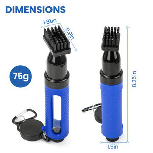 Accessoires de golf très demandés : bouteille d'eau pulvérisatrice, brosse de golf légère et portable, brosse de nettoyage pour le golf - Product Image 6
