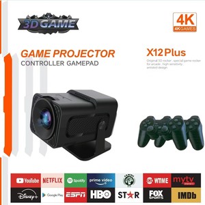 X12Plus Game <b>Projector</b> 4K 1080P With Controller For Indoor Entertainment - Product Image 2