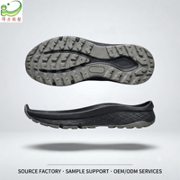 Semelle extérieure de randonnée MD + TPR personnalisée en usine ; Semelle extérieure robuste antidérapante et durable pour bottes de trekking