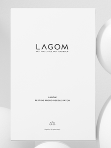 Lagom peptide แผ่นเข็มขนาดเล็กสำหรับลดริ้วรอยลดริ้วรอยและเพิ่มคอลลาเจน - Product Image 3