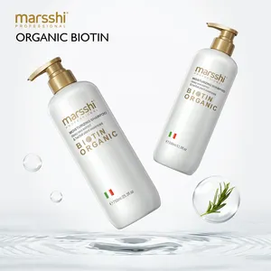 Ucuz özel etiket saç ürünü ve saç kremi marka isimleri organik kıvırcık organik biotin şampuanı