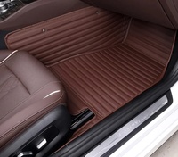 Tapis de voiture horizontal en cuir de luxe à motif 3D, haute précision, très élastique, facile à nettoyer, éponge de 10 mm d'épaisseur, collection 2026, vente chaude