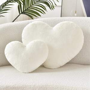 Nouvel Arrivage Coussin Décoratif en Forme de Cœur, Coussin Doux en Peluche pour Canapé, Lit, Salon, Chambre, Décoration Intérieure, Cadeau - Product Image 5