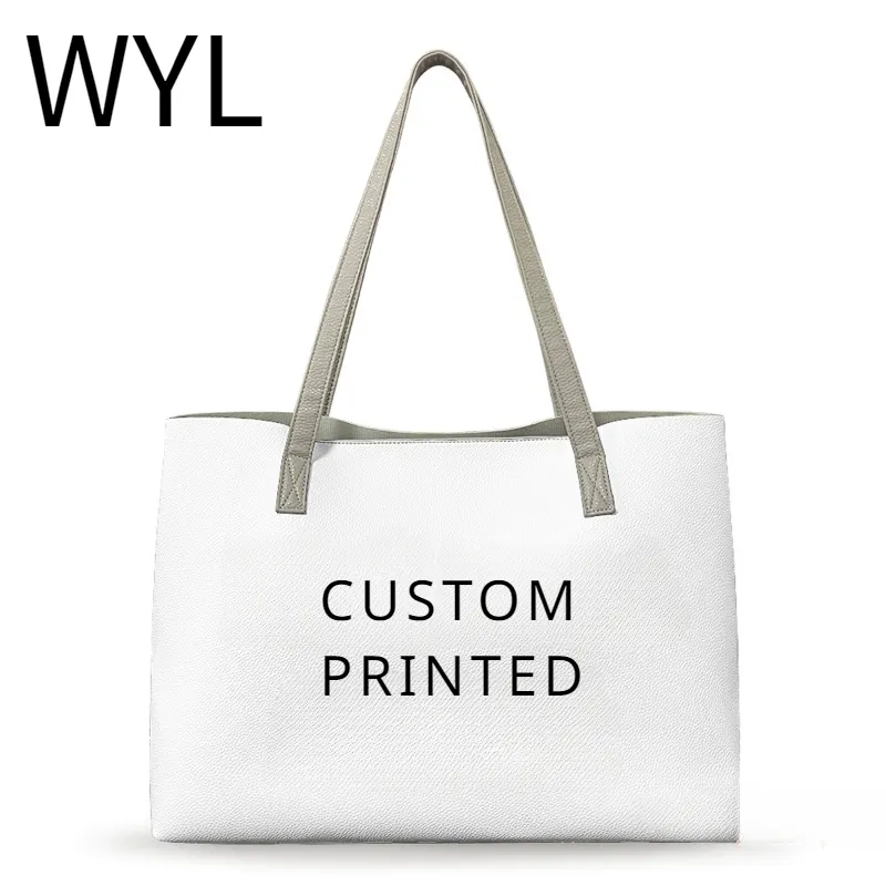 حقيبة كتف WYL مطبوعة مخصصة حقائب يد فاخرة من سلسلة مصممة مخصصة