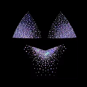 <span class=keywords><strong>2025</strong></span> thời trang Bikini Rhinestone chuyển Hội Đồng Quản Trị nóng bán sắt trên áo ngực strass tấm - Product Image 5