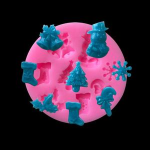 Fondant-Silicone Baking Christmas <b>Ornaments</b> Mold Cake Decorating Tools OEM\ODM - Product Image 3