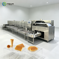 Machine de production de cornets de crème glacée commerciaux pour des cornets croustillants et sucrés