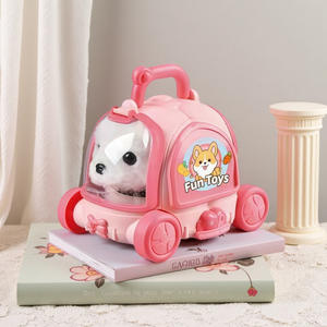 BELO TEMPO Jouet en peluche électrique créatif et amusant, chiot qui <span class=keywords><strong>aboie</strong></span>, cadeau d'anniversaire pour enfants, peluche super douce et mignonne pour le plaisir - Product Image 4
