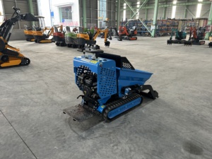 Meilleure vente : Mini-dumper <span class=keywords><strong>hydrostatique</strong></span> sur chenilles Sunkwan China 800 kg, fabricant de chargeurs compactes pour l'exploitation minière - Product Image 4