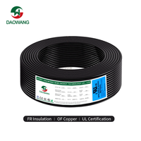 Fil flexible en cuivre étamé avec isolation en caoutchouc silicone haute température 600V 200°C AWM 3135 pour applications industrielles, automobiles et électroniques