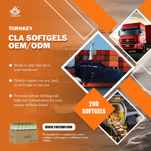 Gélules d'huile de CLA non-OGM en marque blanche OEM/ODM, 1000 mg chacune, contenant 80 % d'acide linoléique conjugué, prêtes à l'expédition - Product Image 4