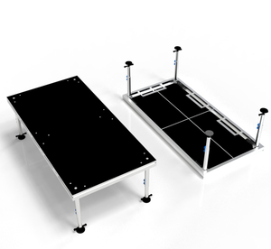 เวทีอลูมิเนียมพกพาสำหรับกลางแจ้งขนาด 1x2 เมตร / เวทีคอนเสิร์ตขนาดใหญ่ - Product Image 1