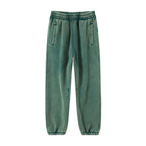 Streetwear 360GSM Sweatpants 2024 Hot Sale Acid Wash Oversized <b>Fleece</b> <b>Joggers</b> - Product Image 1