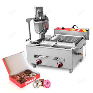 Máquina comercial para freír rosquillas a Gas, máquina dispensadora de rosquillas completamente automática con máquina para hacer rosquillas - Product Image 2