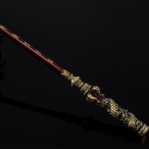 Wukong wapon wapon arma magica bacchetta nera mito wukong dorato randello d'oro bastone cerchio - Product Image 5