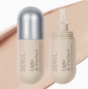 Crème de fond de teint Little Bottle, légère, illuminatrice, hydratante, correctrice, contourante et isolante, base de maquillage - Product Image 4