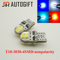 Nouvelle ampoule LED W5W T10 3030 4SMD en gel de silice 12V 24V, type cale, pour feux de stationnement, feux de dôme, feux de position latéraux, feux de gabarit intérieurs 194 501