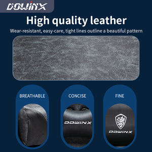 Amamzon – nouvelle chaise de jeu moderne en cuir de haute qualité avec siège épais et dossier fixe pour <span class=keywords><strong>PC</strong></span> de bureau, ordinateur de course, <span class=keywords><strong>2022</strong></span> - Product Image 5