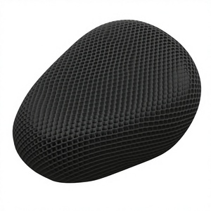 Funda de Asiento Transpirable de Seda Fría para Vehículo Eléctrico, Cojín para Scooter, Camuflaje Negro, Delantero y Trasero, Nuevo - Product Image 1