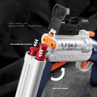 Venta al por mayor escopeta goma EVA pistola de juguete de plástico manual pistola de balas blandas para niños