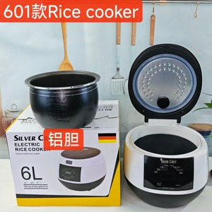 หม้อหุงข้าวอัจฉริยะขนาด 5 ลิตร 6 ลิตร ขายส่ง ความจุขนาดใหญ่ พร้อมเคลือบกันติด หม้อหุงข้าวสำหรับใช้ในครัวเรือน พร้อมหน้าจอ LED ดิจิตอล ขนาดใหญ่ - Product Image 5