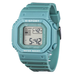 Đồng Hồ Đeo Tay Kỹ Thuật Số Lasika Đồng Hồ Thể Thao Thanh Thiếu Niên Màn Hình <span class=keywords><strong>Lcd</strong></span> Đồng Hồ Đeo Tay Kỹ Thuật Số Cho Nam Quảng Trường Không Thấm Nước - Product Image 4