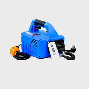 220V Portable <strong>Electric</strong> <strong>Mini</strong> <strong>Hoist</strong> Winch Small Chain Manual Operated Lifting <strong>Hoist</strong> with <strong>200kg</strong> Load Capacity - Product Image 4