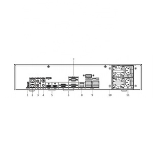 DS-9632NI-M8 H.265 AcuSense NVR de 32 Canales con Entrada de 32MP, Salida 8K, 8 SATA, Soporte RAID e IA (Versión sin Logotipo) - Product Image 6
