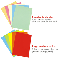 Papier couleur A4 Foska de bonne qualité 80 g/m², papier fait main, feuilles de papier couleur pour le bureau et les travaux manuels