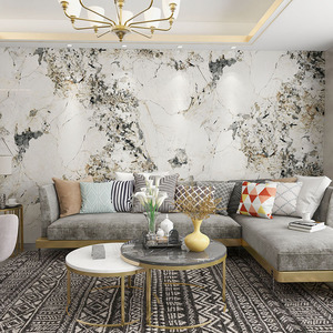 Thiết kế mới 1200*3000mm vỏ và dính tự dính tường Giấy đá cẩm thạch không thấm nước Hình nền trang trí nội thất tường Giấy - Product Image 6