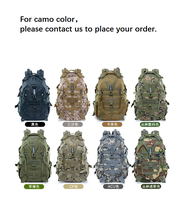 Sac tactique extérieur 25L, sac à dos de camping et de chasse, camouflage, imperméable, sac à dos tactique