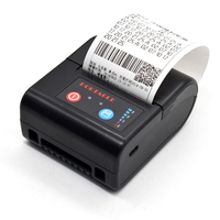 Mini imprimante de reçus thermique portable 58mm bon marché avec imprimante d'étiquettes Android & Ios Small Bill