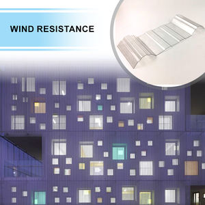 门窗用透明聚碳酸酯飓风百叶窗飓风保护面板 - Product Image 3