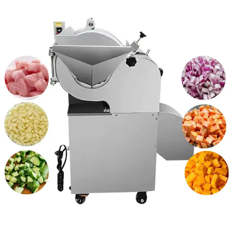 Factory price Weight 100kg 220v/380v Food grade stainless steel material food dicing machine