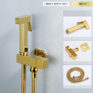 Современный черный распылитель для биде - Product Image 3
