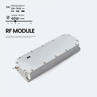 Module RF anti-drone 40W, amplificateur LoRa à bande étroite 2.4GHz 5.8GHz, unité de mesure de puissance RF anti-FPV, protection des actifs critiques RF