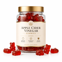 Bonbons gélifiés au vinaigre de cidre de pomme, Compléments alimentaires à croquer pour la digestion, Bonbons mous à base de plantes sous marque privée OEM, Complément alimentaire à formule personnalisée