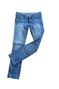 Calidad garantizada, pantalones vaqueros azules de segunda mano para mujer, marca 3DAH/3D1, ropa usada para las 4 estaciones - Product Image 2