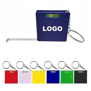 <b>Square</b> Tape Measure W/Level & <b>Key</b> Chain - Product Image 3