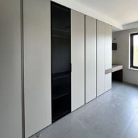 Armoire en bois massif moderne et simple, la plus vendue, meuble sur mesure pour toute la maison, dressing, nouveau produit pour chambre à coucher
