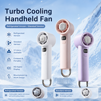 Ventilateur de cou portable turbo-refroidissant, refroidissement instantané en 1 seconde pour les sports d'été