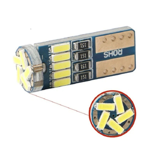 Ampoule LED 12V T10 W5W 5SMD 4014 pour éclairage intérieur de voiture, lampe de signalisation Canbus, plafonnier, lecture, plaque d'immatriculation - Product Image 3