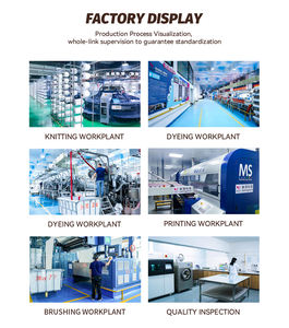 4-стороннее эластичная трикотажная дышащая полиэфирная спандекс спортивная одежда для йоги - Product Image 6