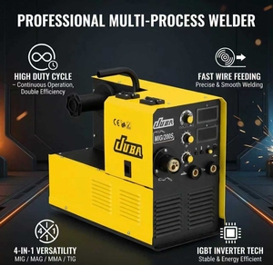 Vente directe JUBA Nouvelle série MIG-I 50/60Hz IGBT DC Inverter MIG/<span class=keywords><strong>MAG</strong></span>/MMA/TIG Soudure à cycle de service de 60% avec alimentation rapide du fil et garantie 1 an - Product Image 2