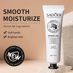 Crème pour les mains SADOER au lait de chèvre, à l'huile de <span class=keywords><strong>cheval</strong></span> et à l'extrait d'escargot, blanchissante, <span class=keywords><strong>cicatrisante</strong></span> et hydratante, meilleure crème pour les mains sèches et gercées - Product Image 4