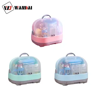 High quality easy carrying baby feeding bottle storage box disassembly strong bearing bottle storage box