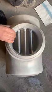 Kim loại ASTM A860 MS SSP-75 wphy65 20x18 inch 900 # được lắp ống bằng thanh <span class=keywords><strong>Tee</strong></span> - Product Image 6