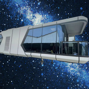 Mini villa mobile de style <span class=keywords><strong>roman</strong></span>, structure en acier préfabriquée, capsule de sommeil, conteneur de maison, imperméable pour hôtels, bureaux, parcs - Product Image 1